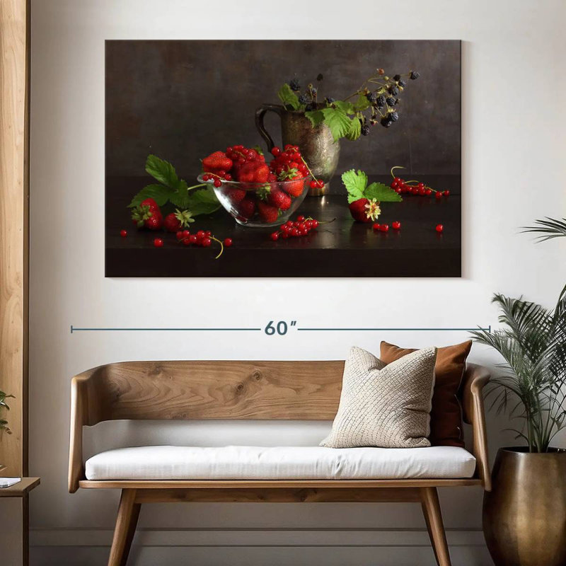 Yarlin Midsummer Berries, 34" H x 51" W