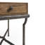 Forge Iron Storage Side Table