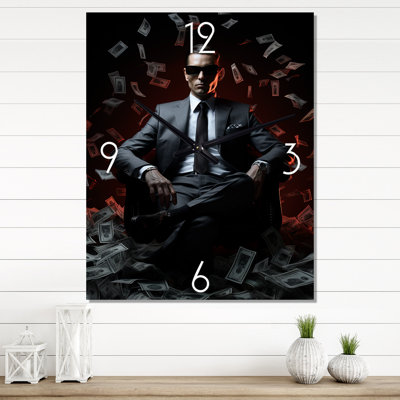 Horloge murale surdimensionnée Billionaire