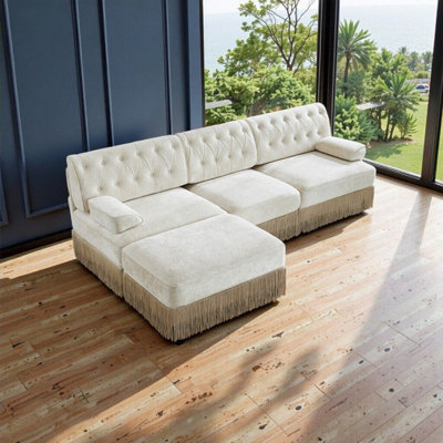 Canapé modulaire Chesterfield
