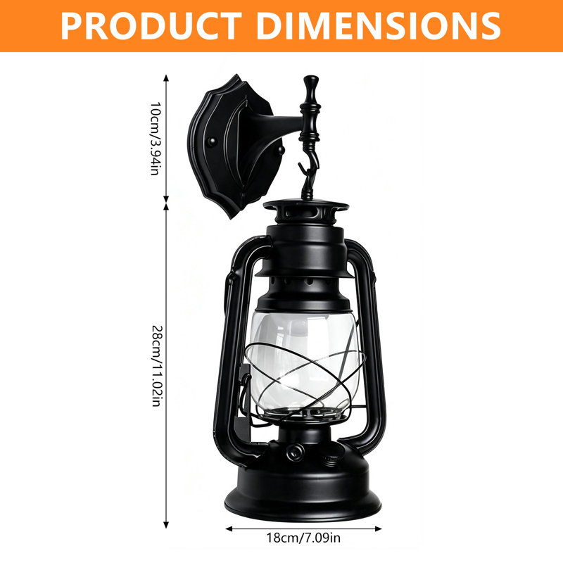 Thackerville Armed Sconce, Black
