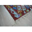 5x8 Multicolor Flat Weave Wool Diamond Constellation Geometric Modern Contemporary Carpet Rug