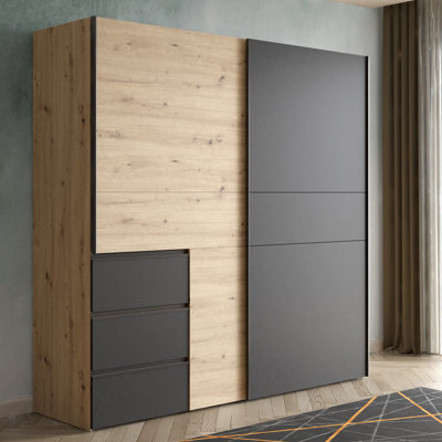 Anga Manufactured Wood Wardrobe