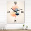 Horloge murale rétro géométrique II-99636133