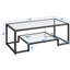 Ailer Glass Top Coffee Table-785302683