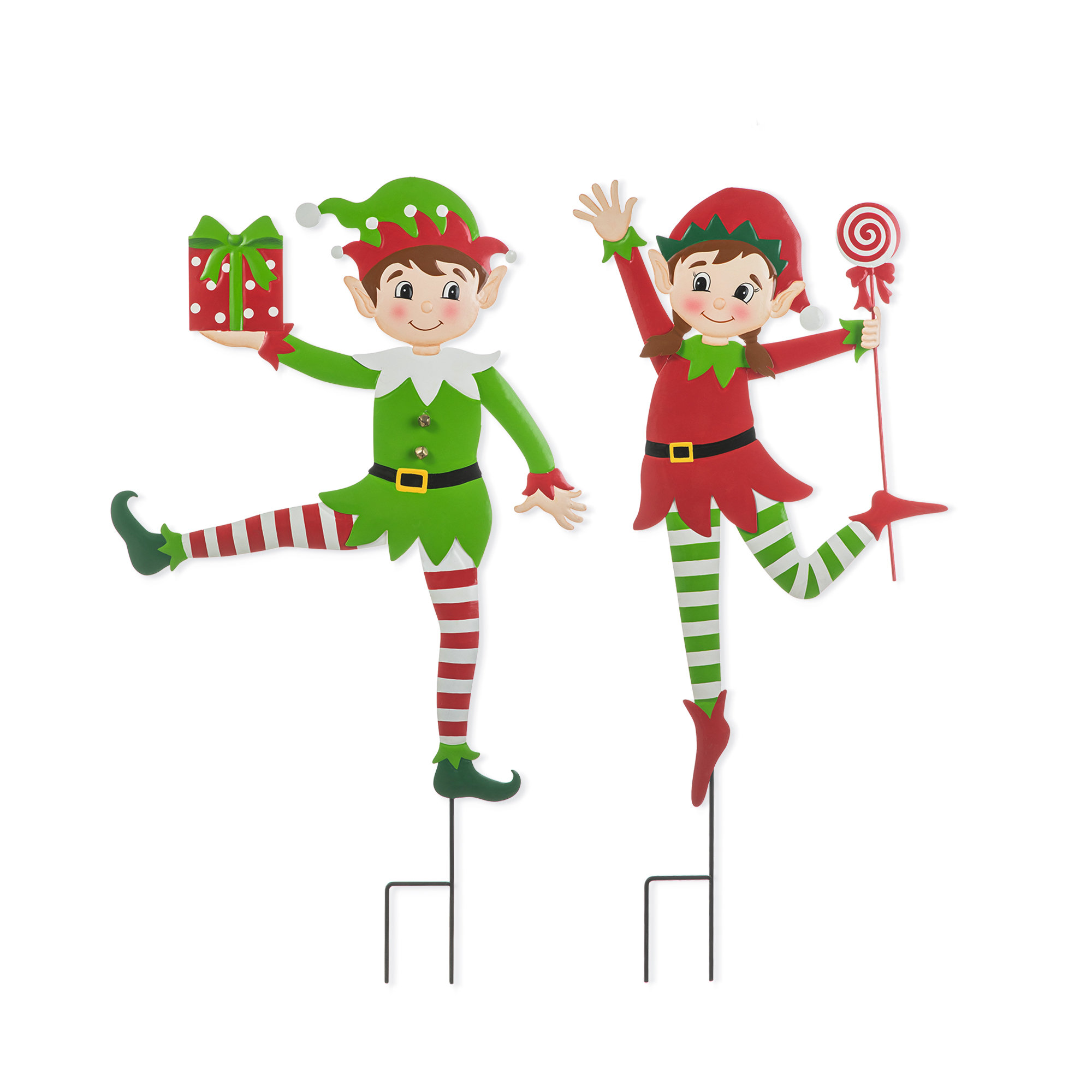 Bonjour Elfe Et Ruban Ornement Bordure De Noël PNG , Vacance, Elfes