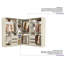 72"-108"Closet System With Drawers And Rods-1981082754