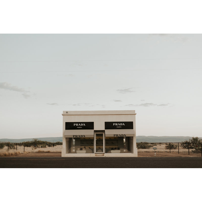 Marfa - Photographie sans cadre sur toile, H 48 po x l 72 po x P 1,5 po
