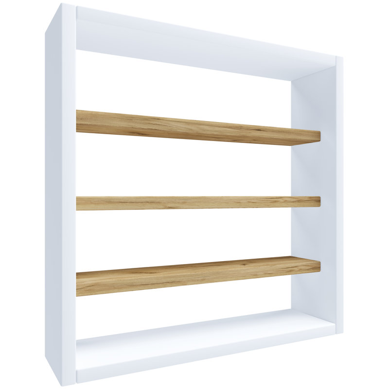 Quantrez Wood Spice Rack, 40cm H x 40cm W x 10cm D