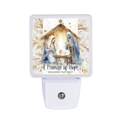 A Promise Of Hope Nightlight - Let Your Light Shine LED Inspirational Night Light