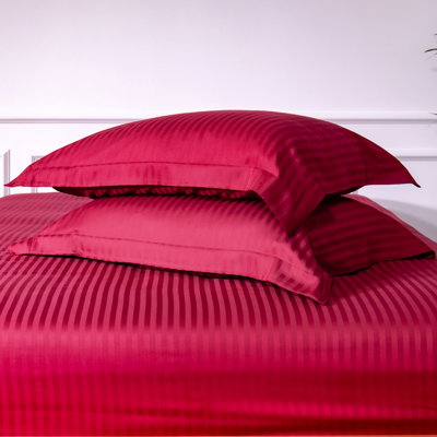 Mix & Match Bundle 200 Thread Count Striped Cotton Sateen Oxford Pillow Case
