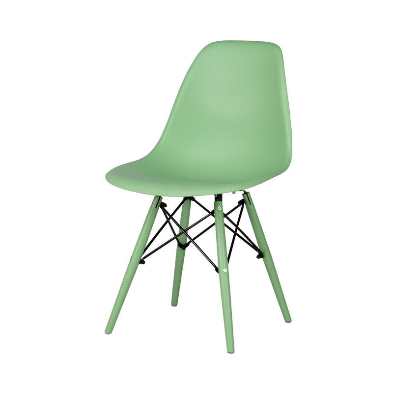 Chaise en résine Nekhi C, Vert
