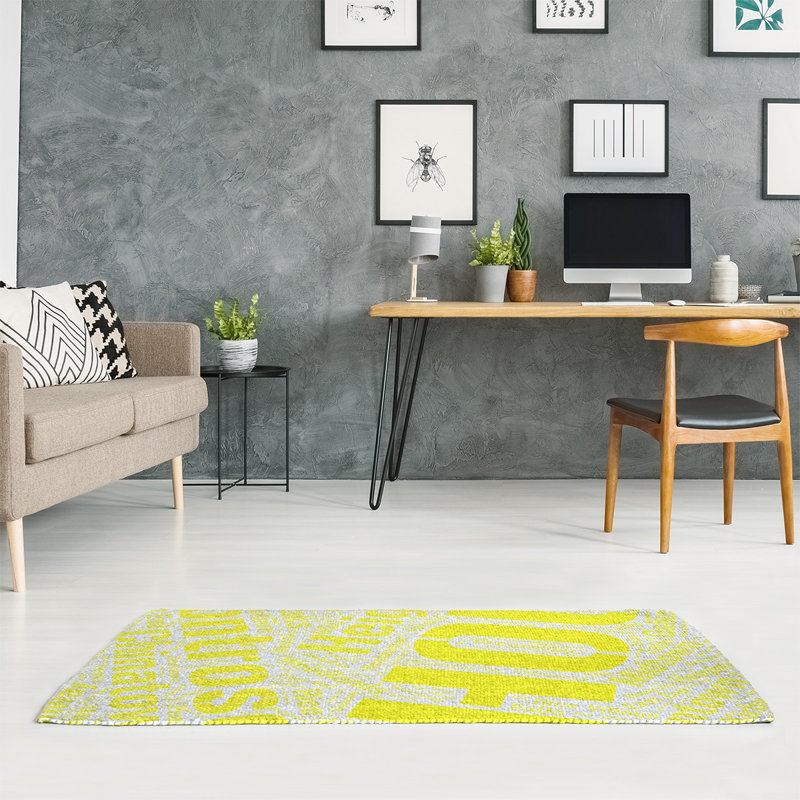 Chenille Indoor Rug, Rectangle 5' x 7'