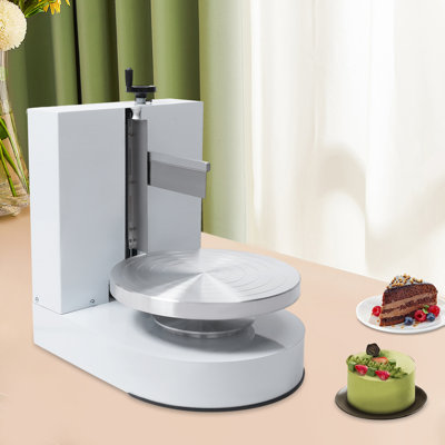 Machine à glaçage professionnelle avec commande tactile LCD - Gâteaux réglables de 4 à 12 po, moteur de 320 tr / min, qualité commerciale