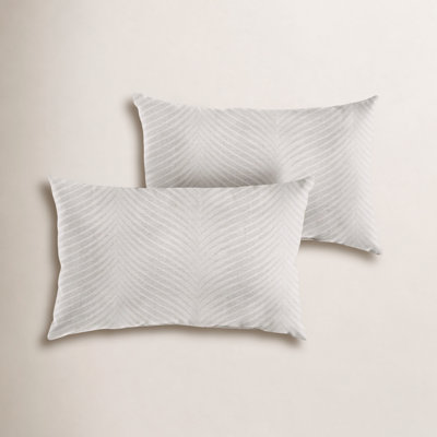 New Sunbrella 2023 Striped Sunbrella® Outdoor Reversible Throw Pillow