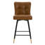 Swivel Upholstered Counter Stool-1757059241