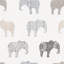 Just 4 Kids 2 Elephants Design 33' L x 21" W Wallpaper Roll-60072496