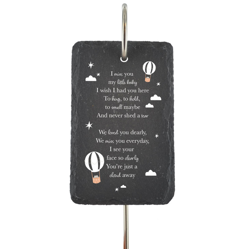 Bosby Waterproof Stone People Memorial Plaque