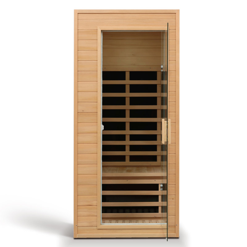Sauna intérieur encastré à infrarouge lointain Hemlock