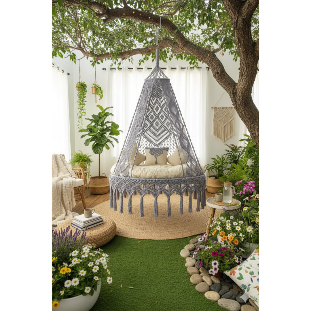 Porch Swing with Canopy