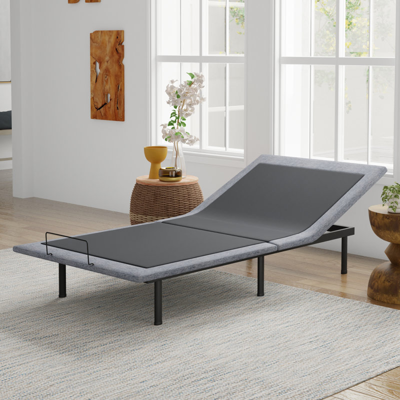 Slumber Solutions 15" Zero Gravity Adjustable Base with Wireless Remote, Twin XL