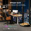 Bureau électrique debout avec tiroirs, bureau à hauteur réglable pour bureau à domicile avec grande tablette pour moniteur-1304312899-1304386849