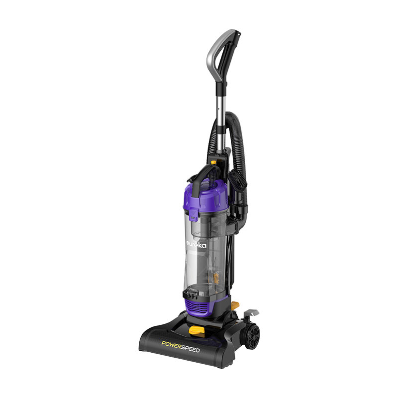 Comfee Bagless Upright Vacuum, Black/Purple