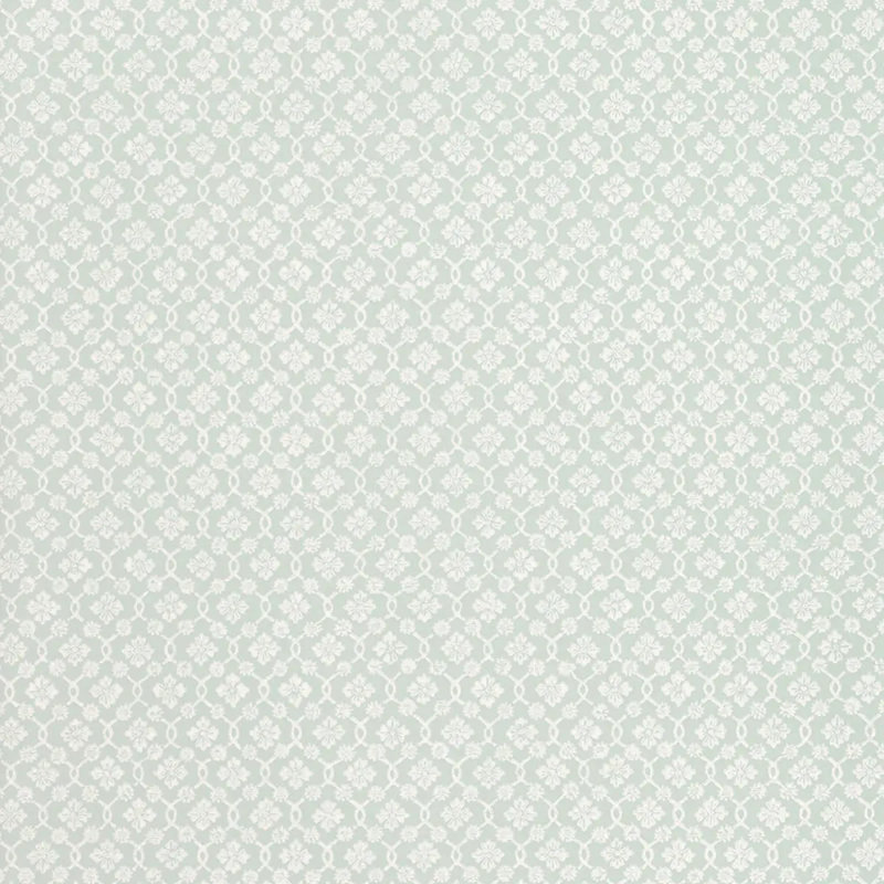 Harbury Trellis Wallpaper, Aqua