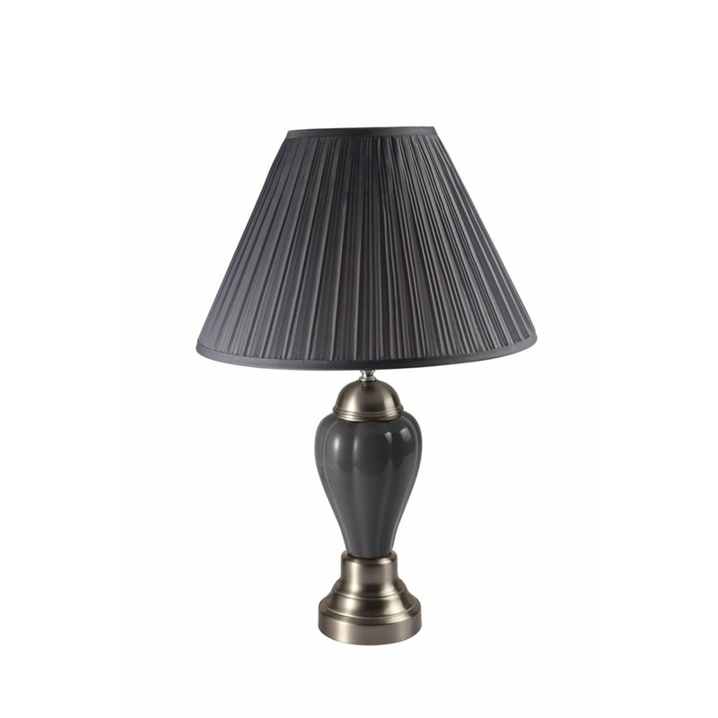 Lampe de table haute 27,5 "en métal
