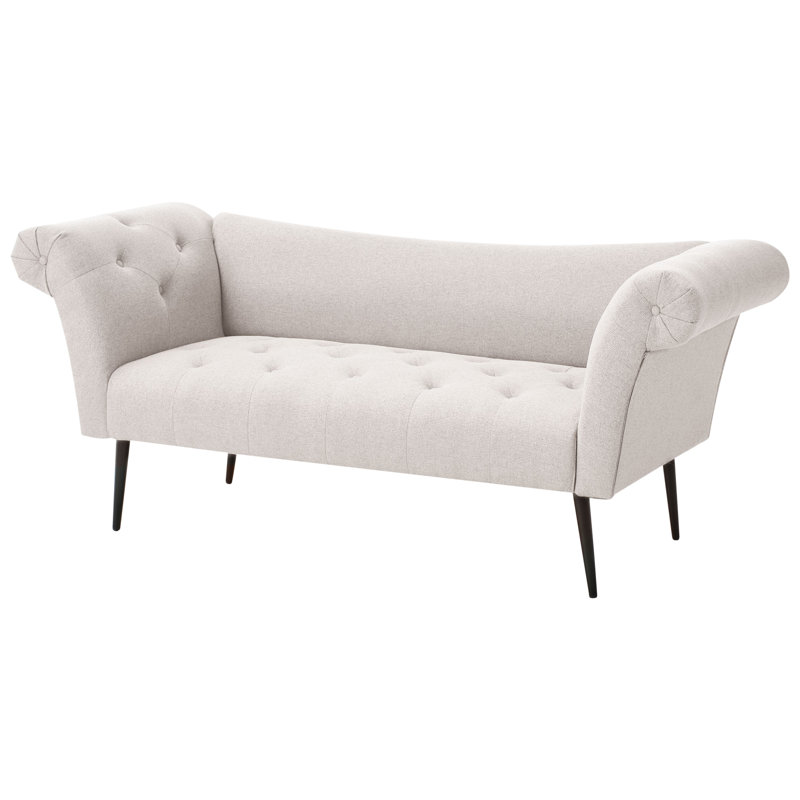 Chaise Longue NANTILLY Fabric, Beige