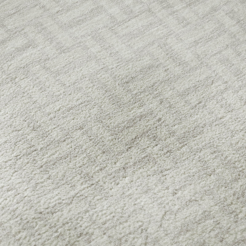 Premium Machine Washable Prisco Ivory Rug, Rectangle 8' x 10'