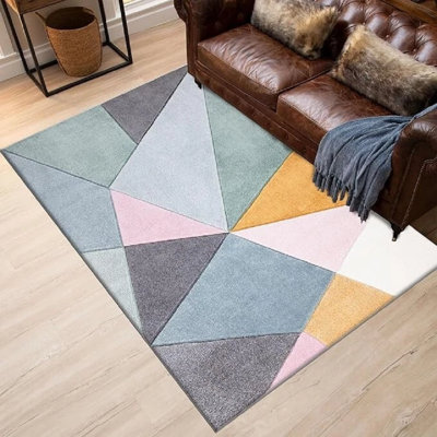 Solid Colour Indoor / Outdoor Area Rug