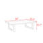 Table basse en bois de style nordique-1625387911