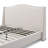 Hampton  Wingback Bed, Linen-108856410-108856406