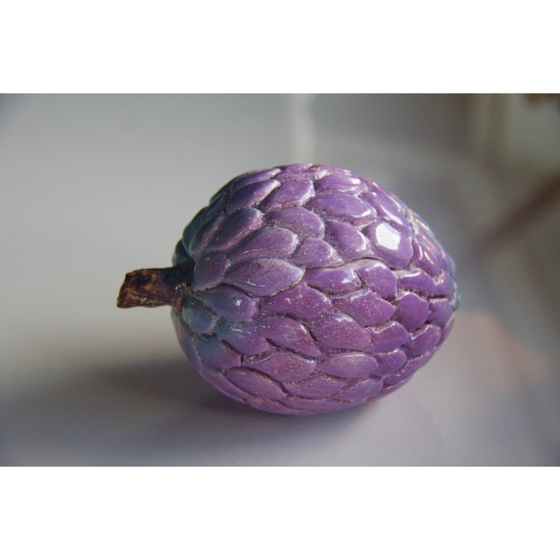 Bougie fantaisie Sweetsop Mysterieuse Fleur Noire, Mauve