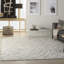 Tapis d'intérieur moderne tempête de sable 7 pi 9 po x 9 pi 9 po Nourison Theos-80376078