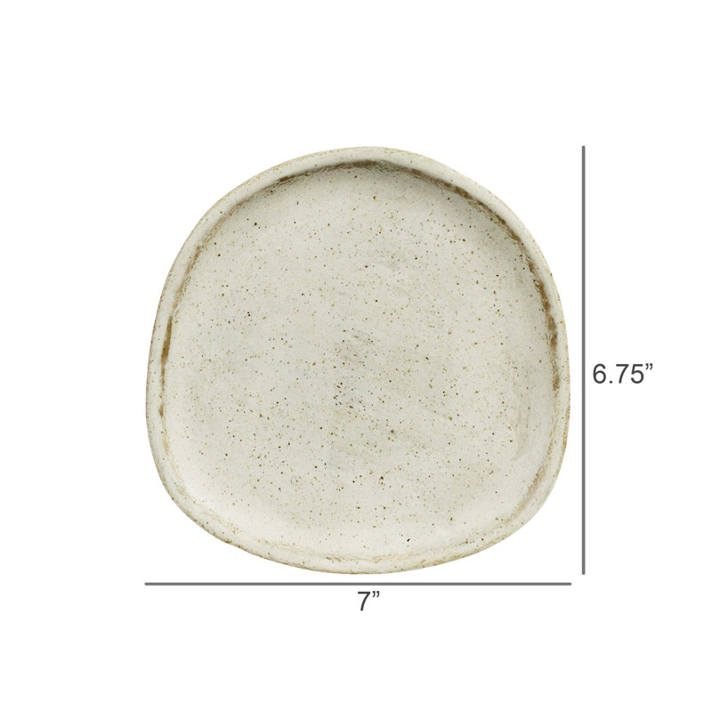 Assiette oblongue, céramique - petit