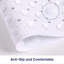 Aspire Homeware Non-Slip Polypropylene Shower Mat with Extra-Thick Suction Cups-531054087-531054082