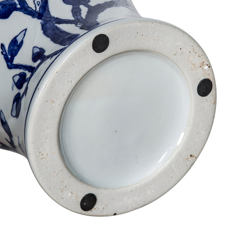 Derrius Ceramic / Porcelain Table Vase, 13" H x 8" W x 8" D