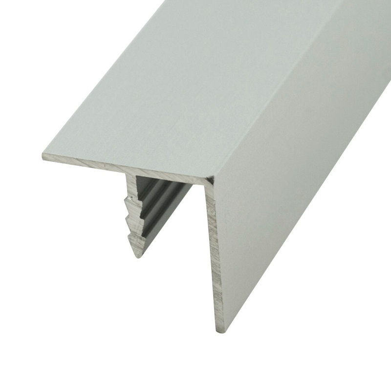 Moulure en T en aluminium anodisé transparent (satiné) Outwater 13/16 po Outwater, longueur 48 po (paquet de 3)