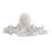Aristizabal Coral Look Octopus 11" x 9.5" x 5" White