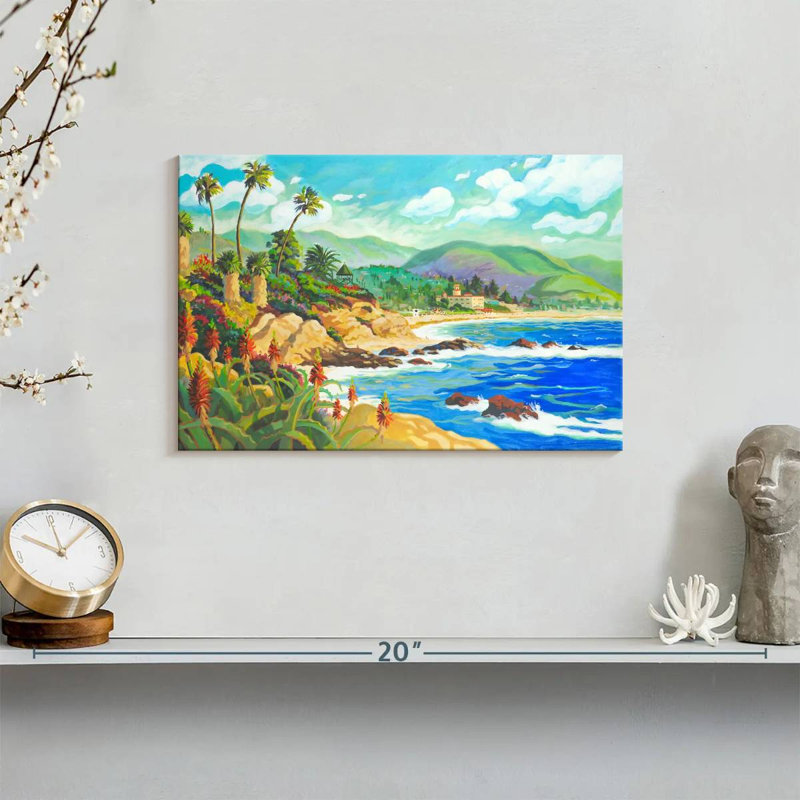 Gillard In Love With Laguna, 8" H x 12" W