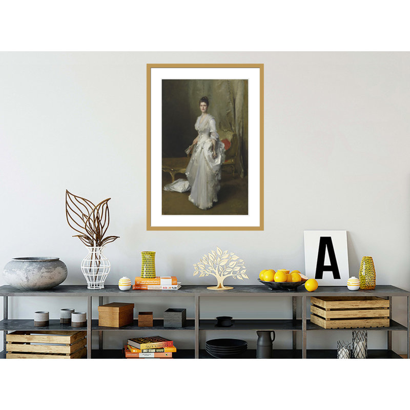 Margaret Stuyvesant Rutherfurd White (Mme Henry White), John Singer Sargent, impression giclée sur cadre