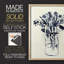 Indigo Floral Vase II, reproduction encadrée - bois massif-1364693309-1364693313