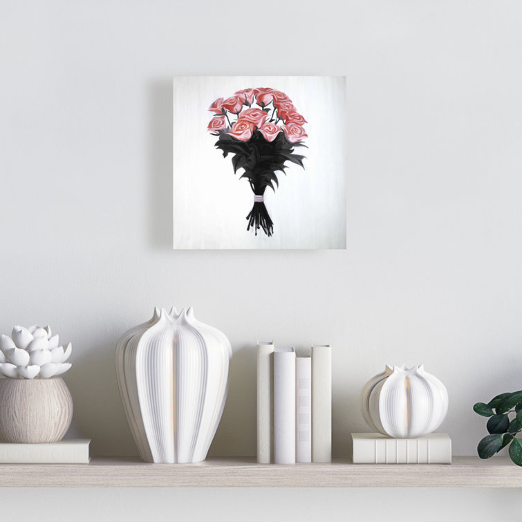 Begin Edition International Inc. Bouquet Of Coral Roses - 08X08 Print ...