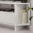 Modern White TV Stand, 37.8 x 17.7 x 13.9 inches | 100% Melamine Coated Particle Board, Thickness: 0.7 inches | Sturdy Wooden Legs, 22 lbs Capacity | Stylish Design for Living Room & Entertainment Spaces, Easy Assembly-1888004530