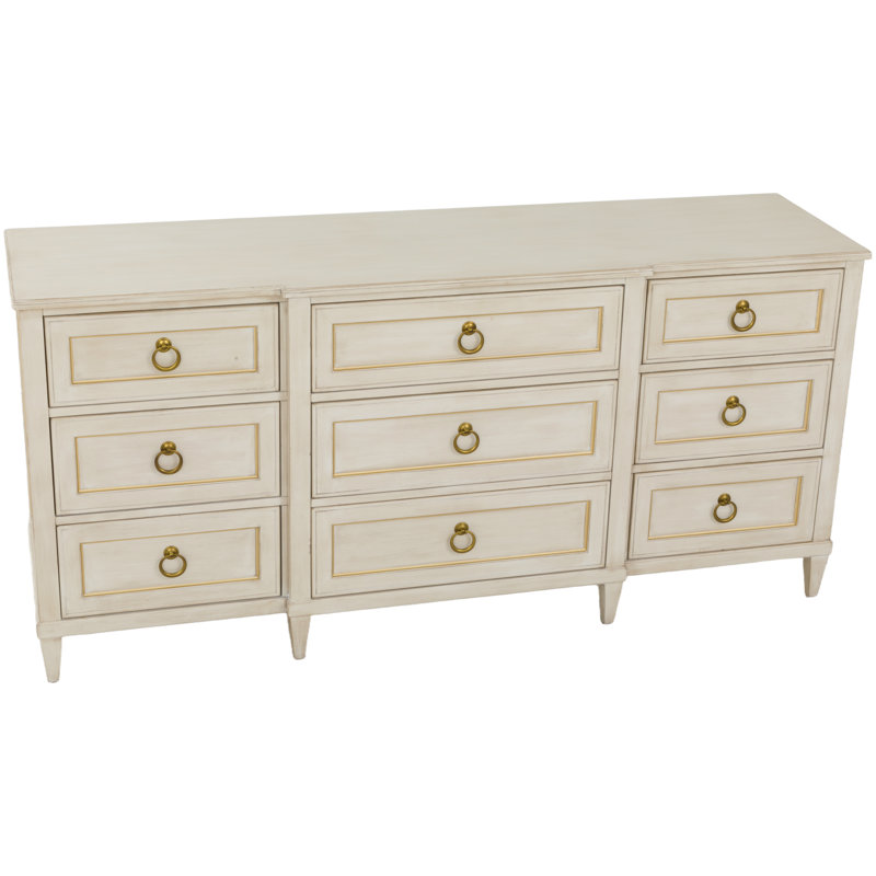 9 - Drawer Dresser, Champagne Mist