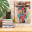 Bungalow Rose «Totem» par Andreas Magnusson, art mural sur toile-2008055365