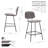 Aquebogue 25.59" Bar Stool-398828575