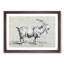 Standing Goat by Jean Bernard - Framed Print-55615722-55615718
